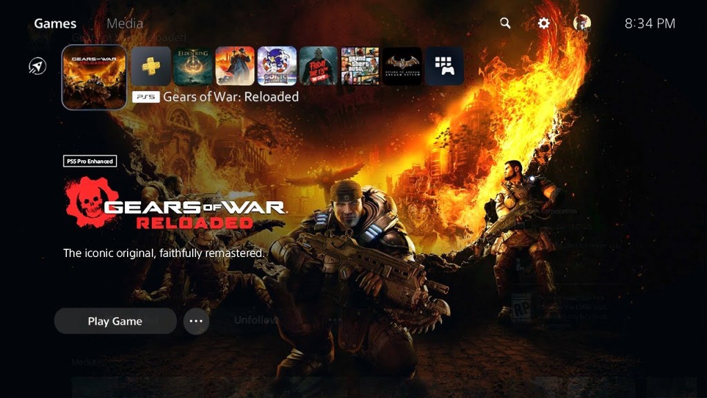 ‘Gears of War: Reloaded’ Siap Sambangi&nbsp;PS5